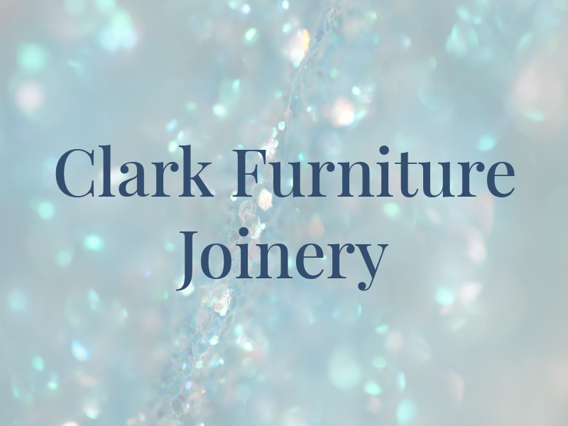 Dan Clark Furniture and Joinery