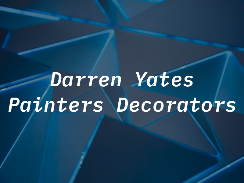 Darren Yates Painters & Decorators