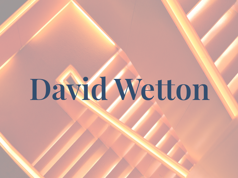 David Wetton
