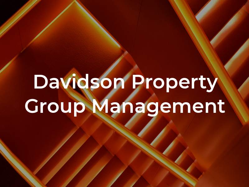 Davidson Property Group Management