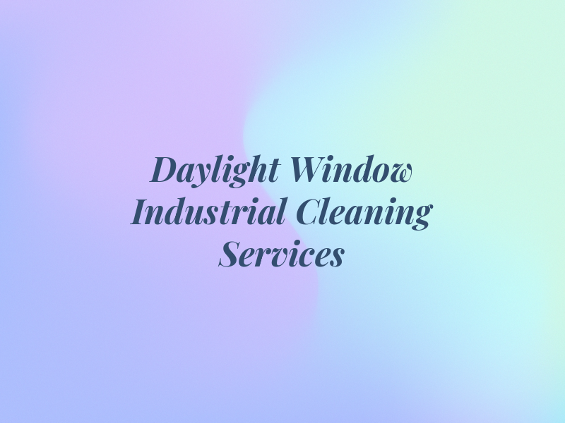 Daylight Window & Industrial Cleaning Services Ltd