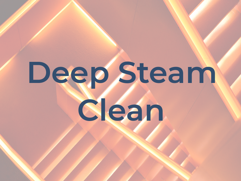 Deep Steam Dry Clean