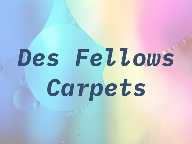 Des Fellows Carpets