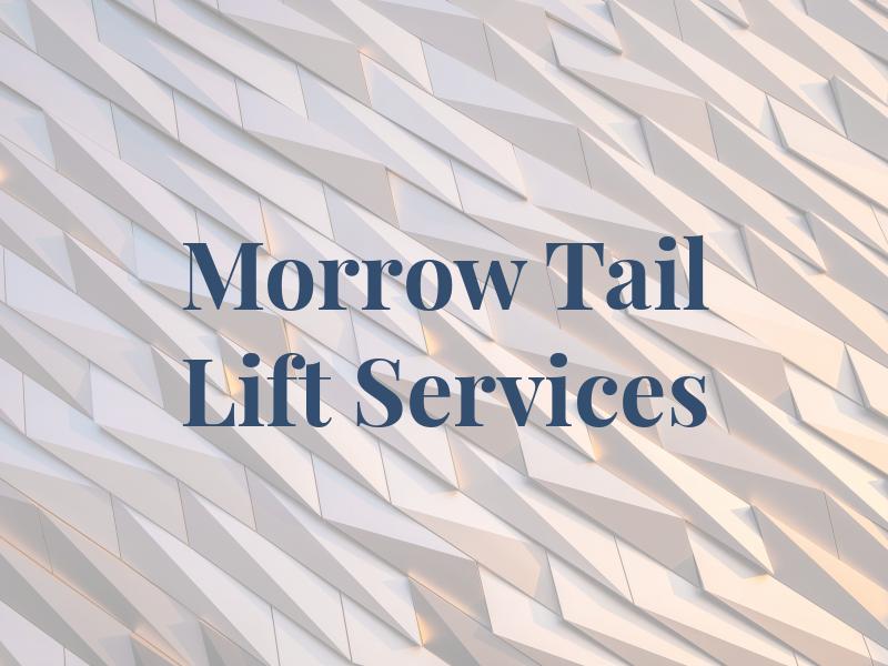 Des Morrow Tail Lift Services