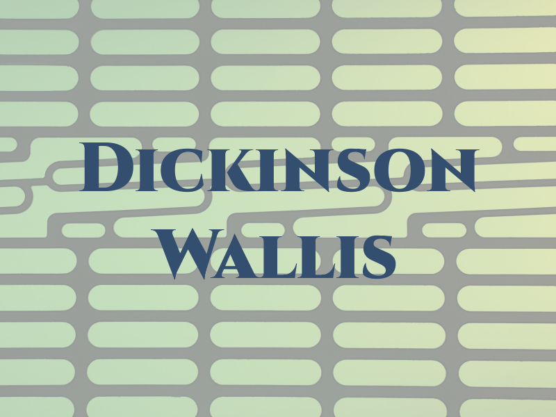 Dickinson Wallis