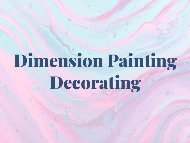 Dimension Painting & Decorating