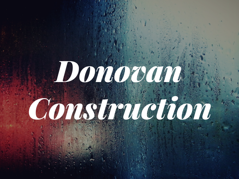 Donovan Construction