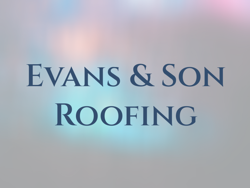 Evans & Son Roofing