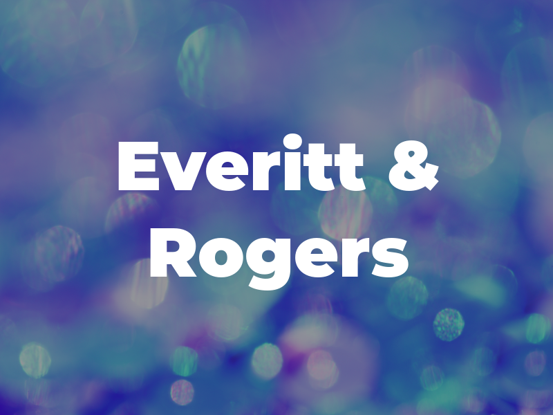 Everitt & Rogers