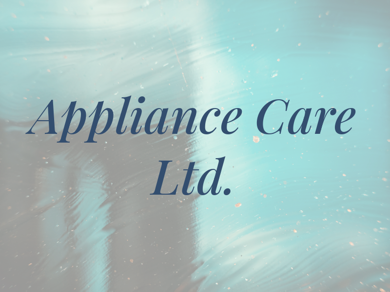 EDS Appliance Care Ltd.