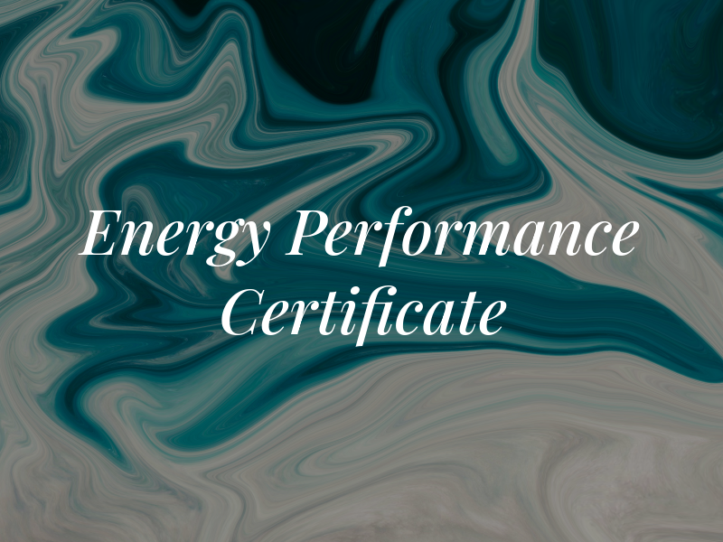 EPC Energy Performance Certificate