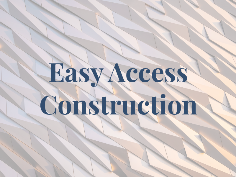 Easy Access Construction Ltd