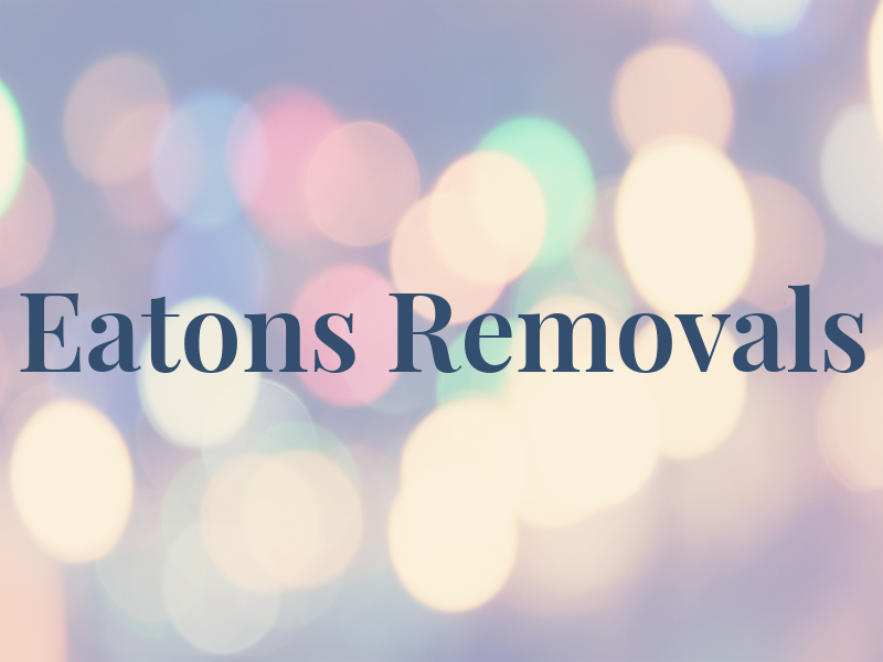 Eatons Removals