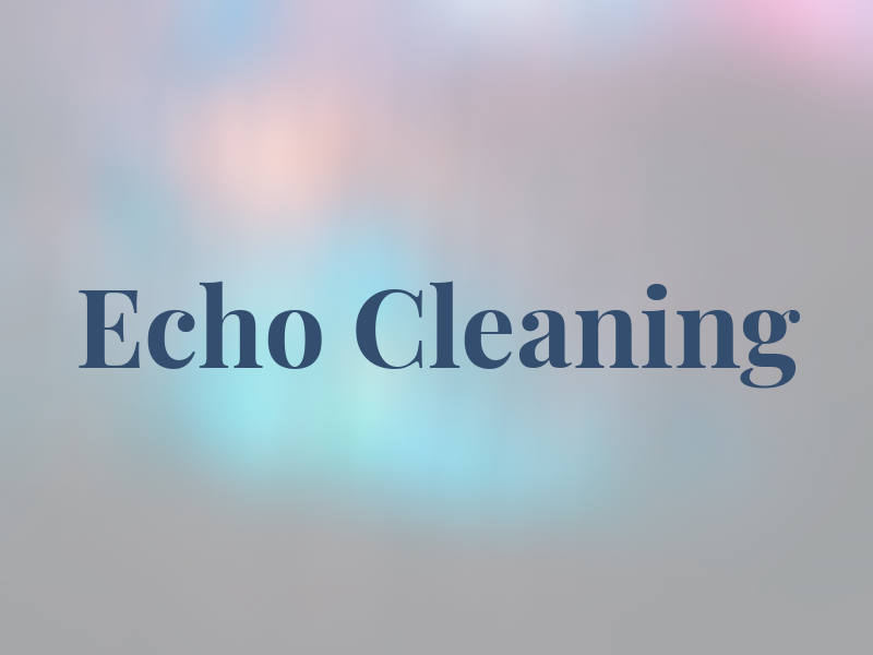 Echo Cleaning