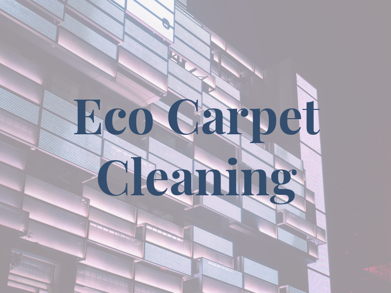 Eco Carpet Cleaning