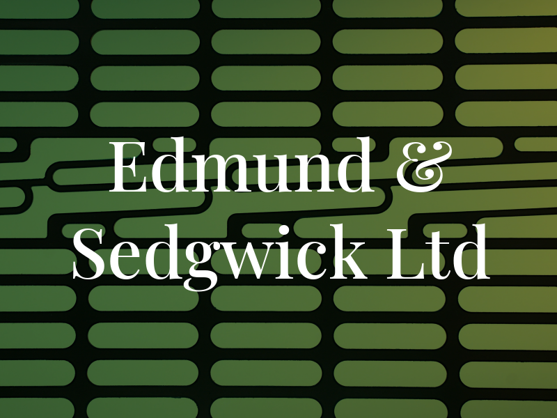 Edmund & Sedgwick Ltd