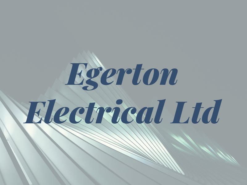 Egerton Electrical Ltd