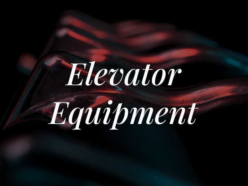 Elevator Equipment