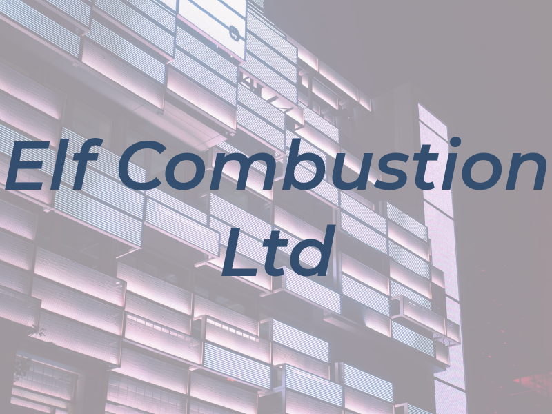 Elf Combustion Ltd