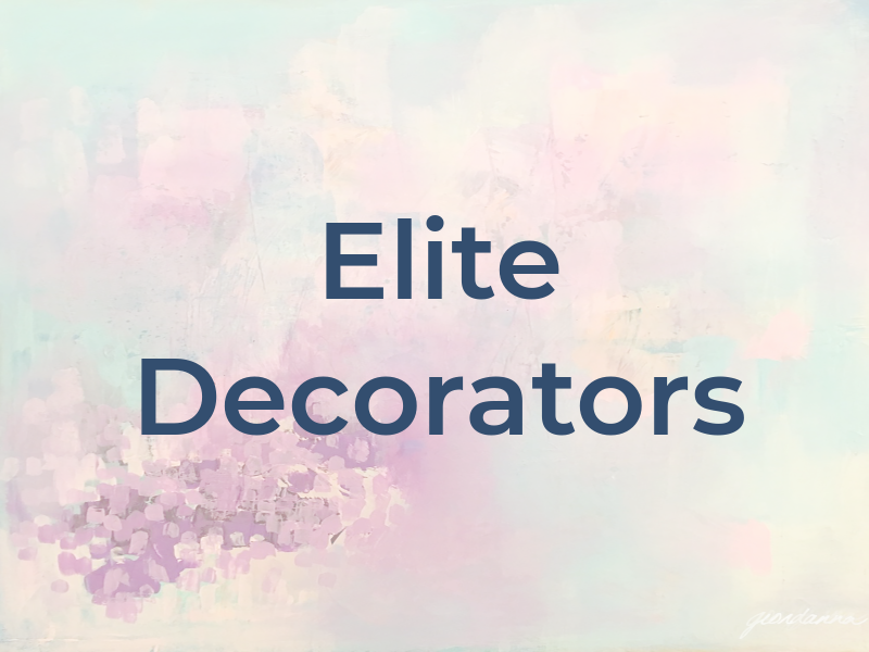 Elite Decorators