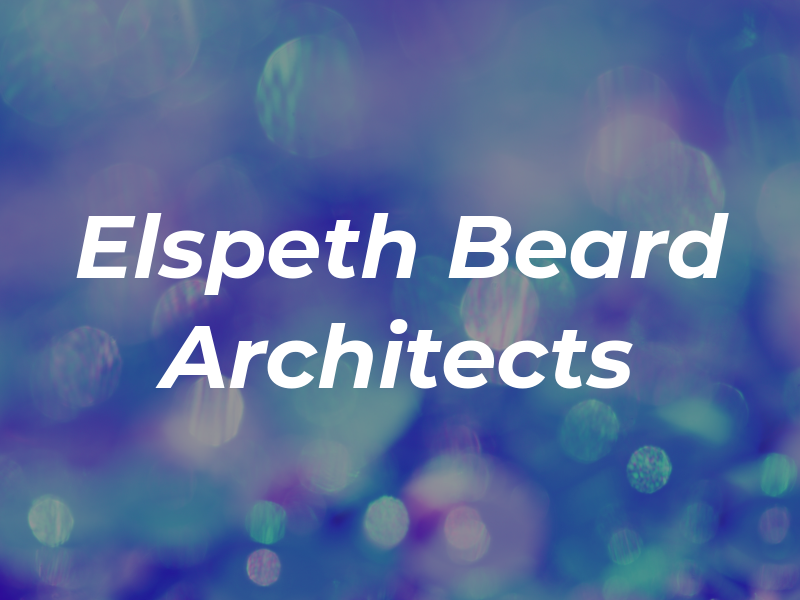 Elspeth Beard Architects