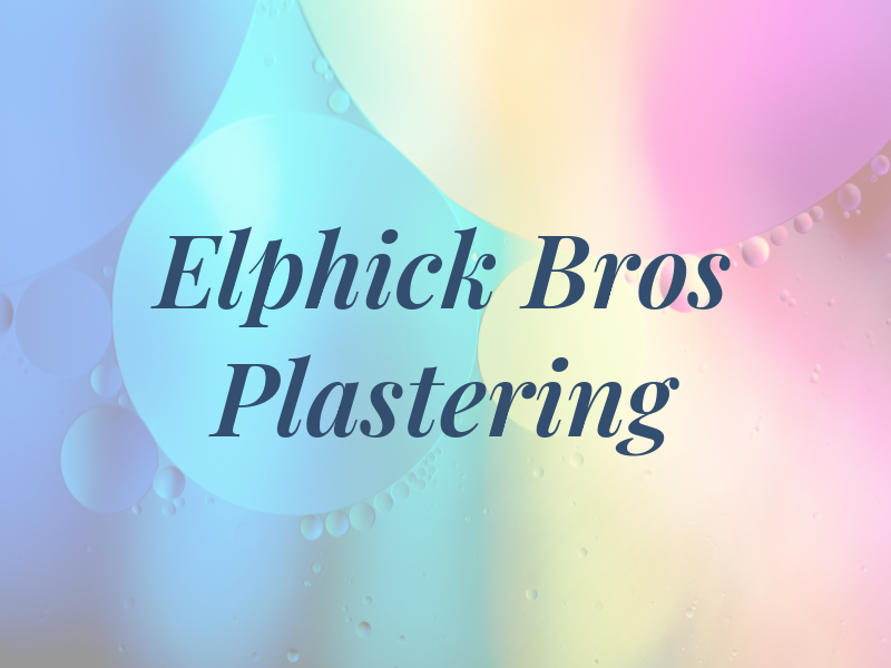 Elphick Bros Plastering Ltd
