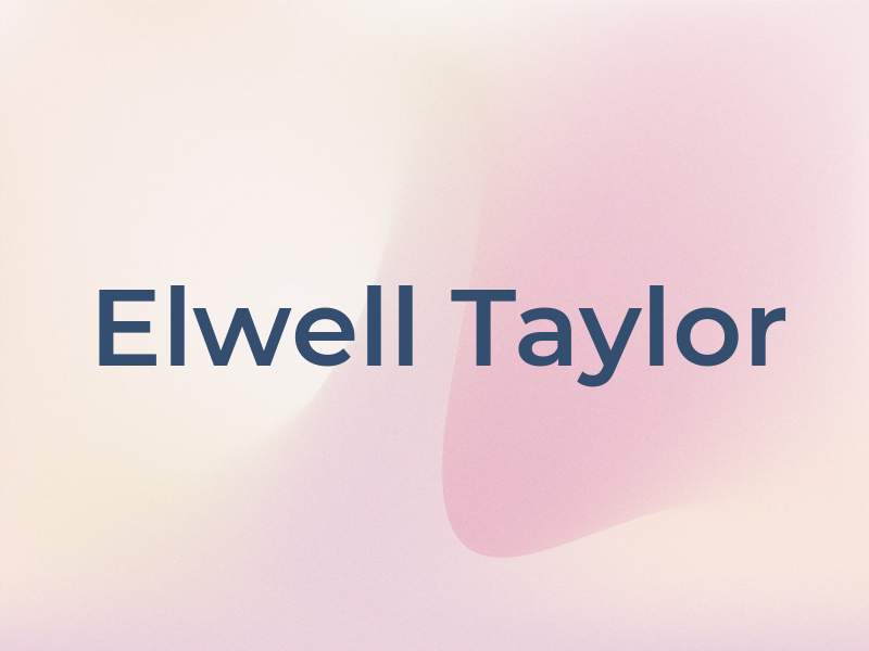 Elwell Taylor