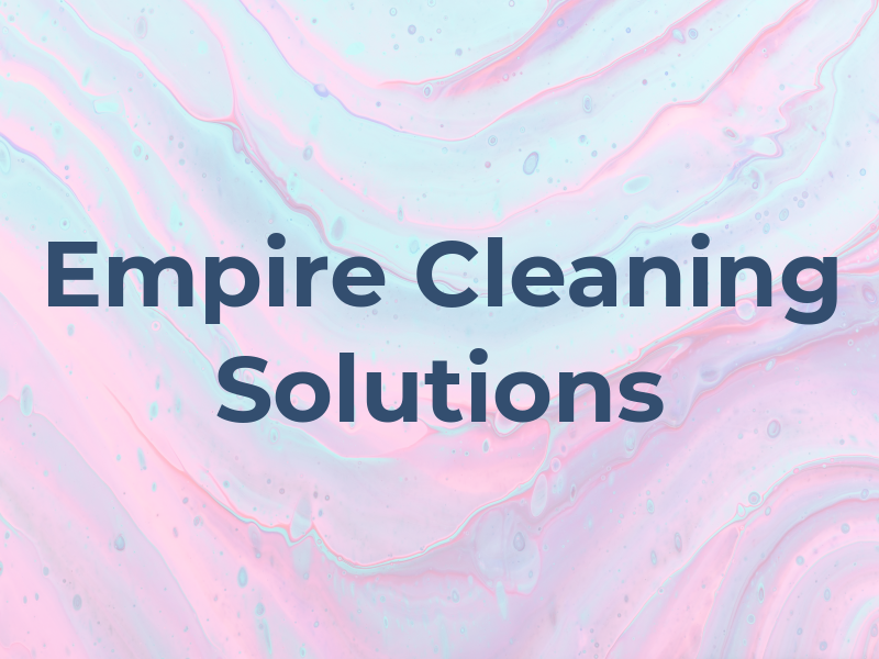 Empire Cleaning Solutions LTD