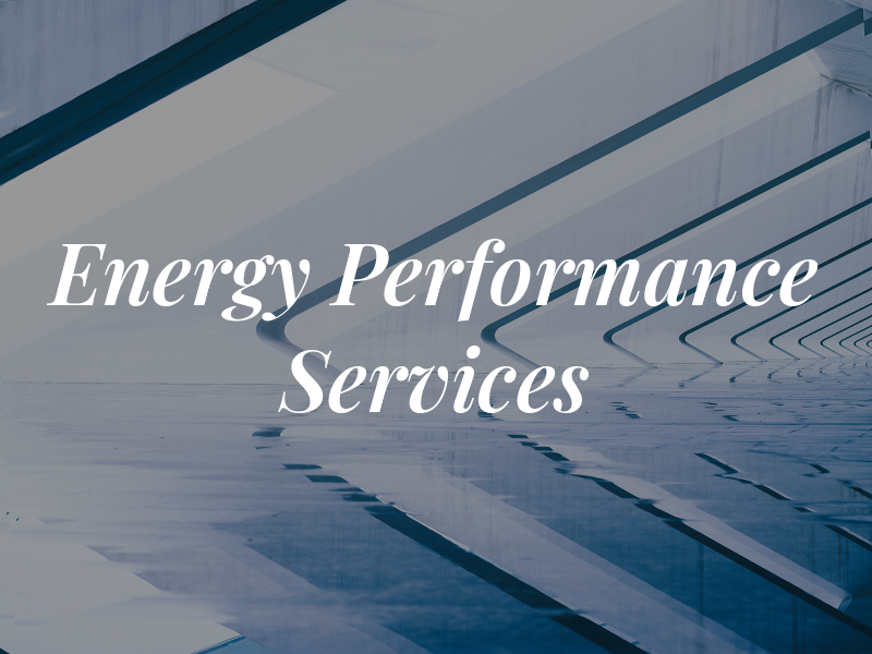 Energy Performance Services