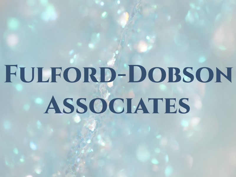 Fulford-Dobson Associates