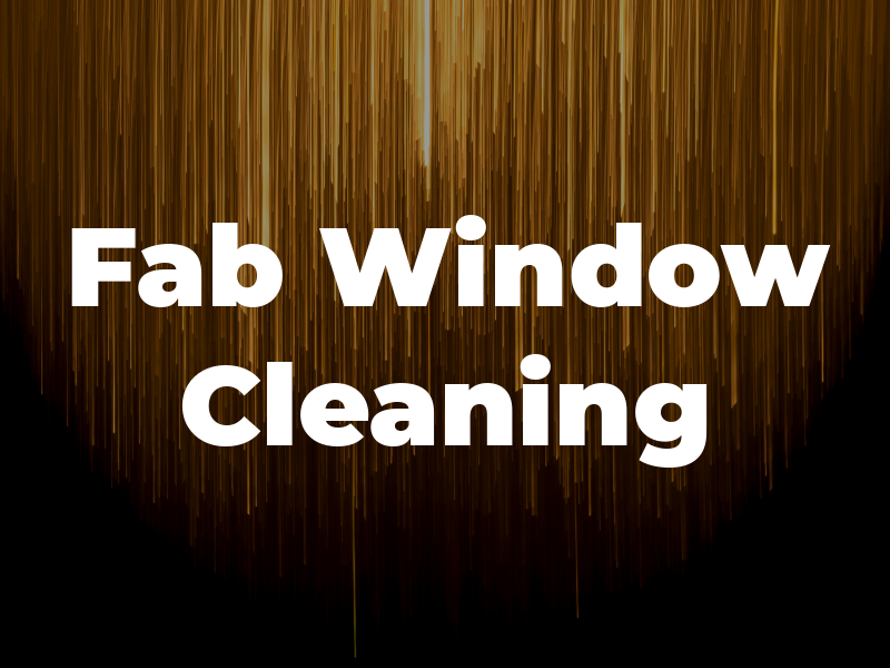 Fab Window Cleaning