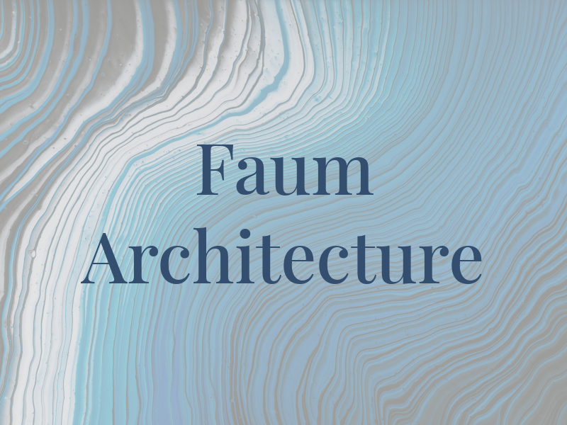 Faum Architecture