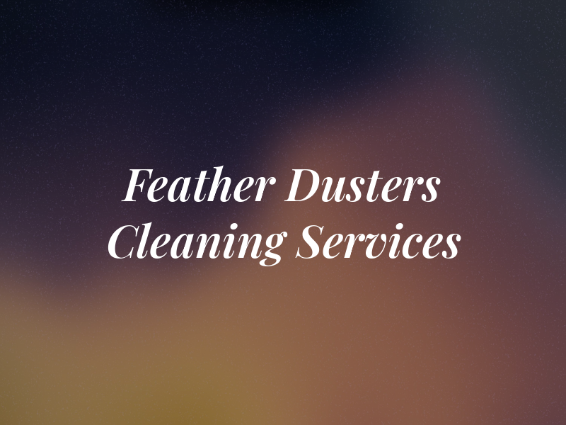 Feather Dusters Cleaning Services