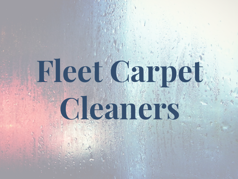 Fleet Carpet Cleaners