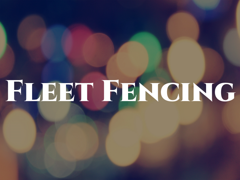 Fleet Fencing
