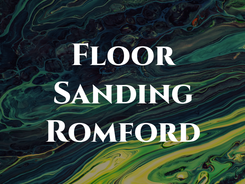 Floor Sanding Romford