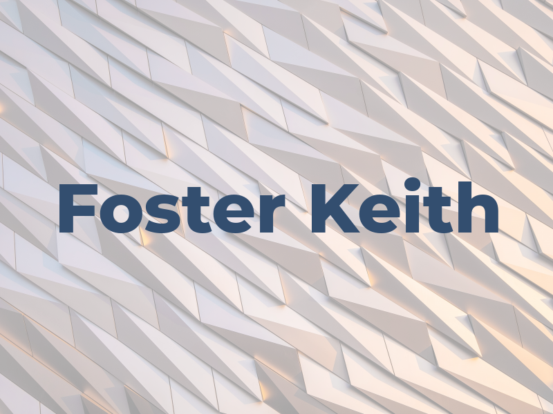 Foster Keith
