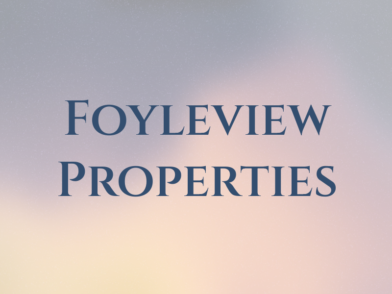 Foyleview Properties