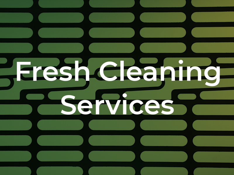 Fresh Cleaning Services Ltd