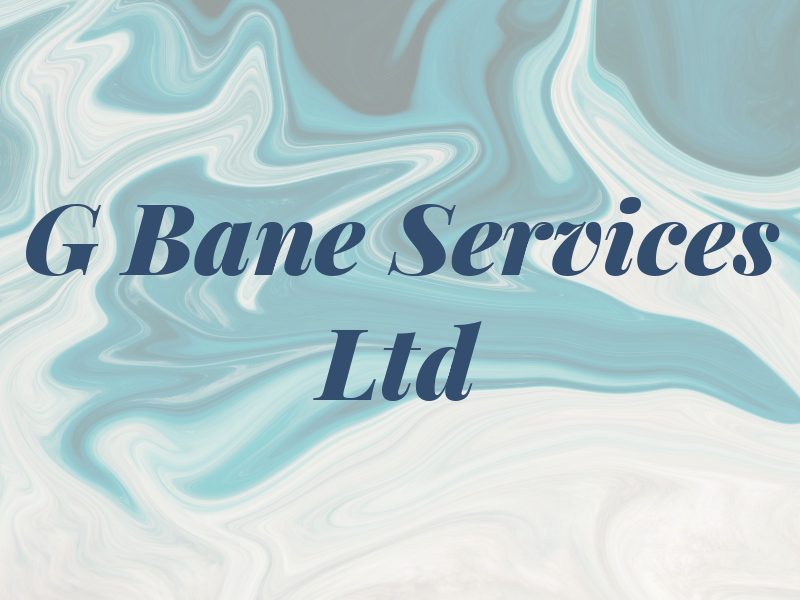 G Bane Services Ltd