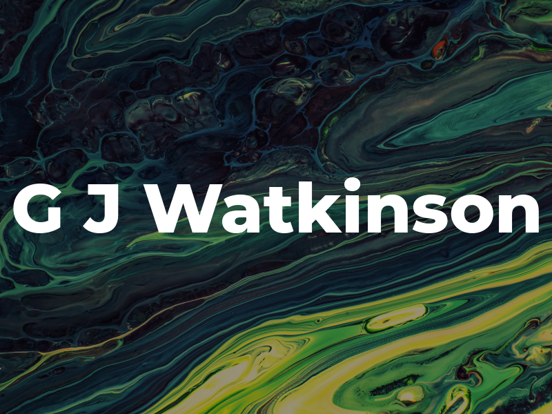 G J Watkinson