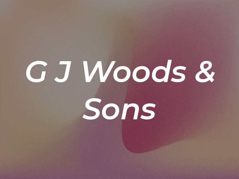 G J Woods & Sons