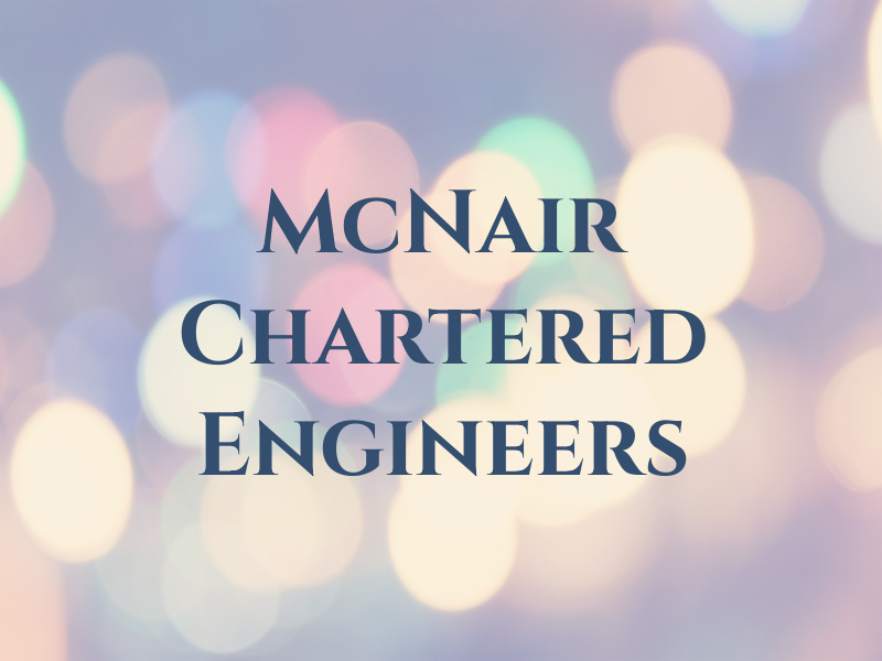 G O McNair Chartered Engineers