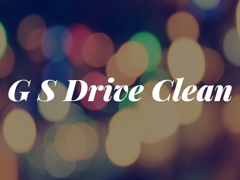 G S Drive Clean