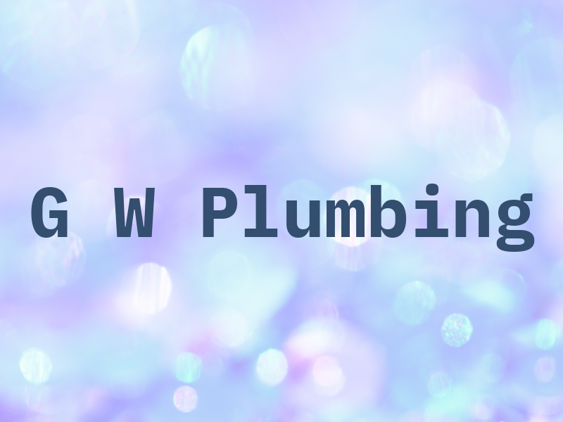 G W Plumbing
