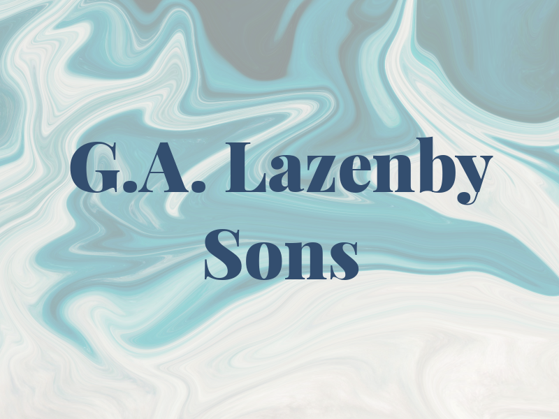 G.A. Lazenby & Sons Ltd