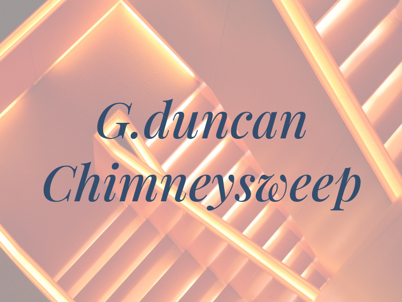 G.duncan Chimneysweep