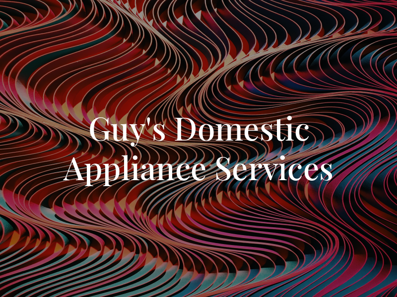 Guy's Domestic Appliance Services