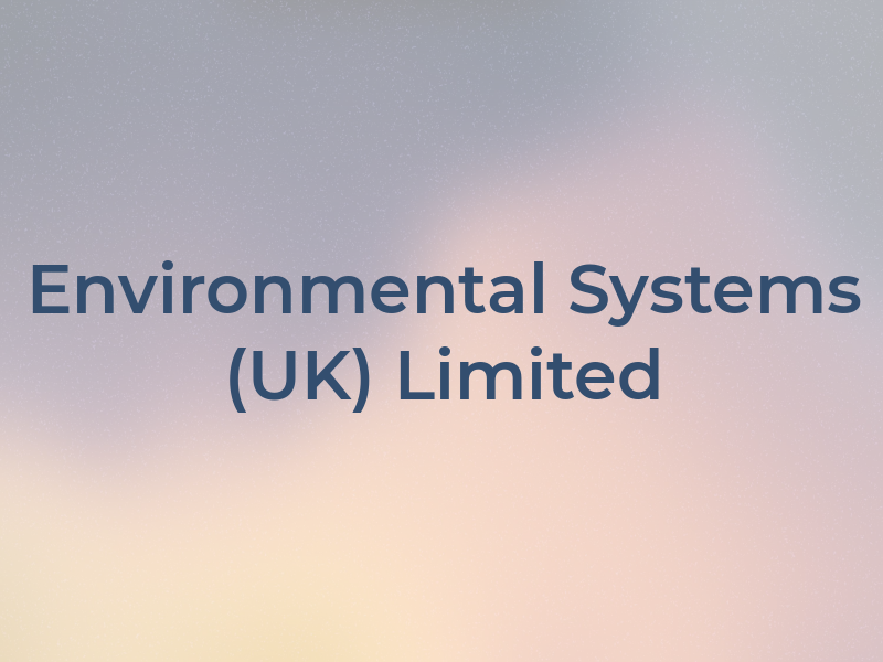 GBJ Environmental Systems (UK) Limited