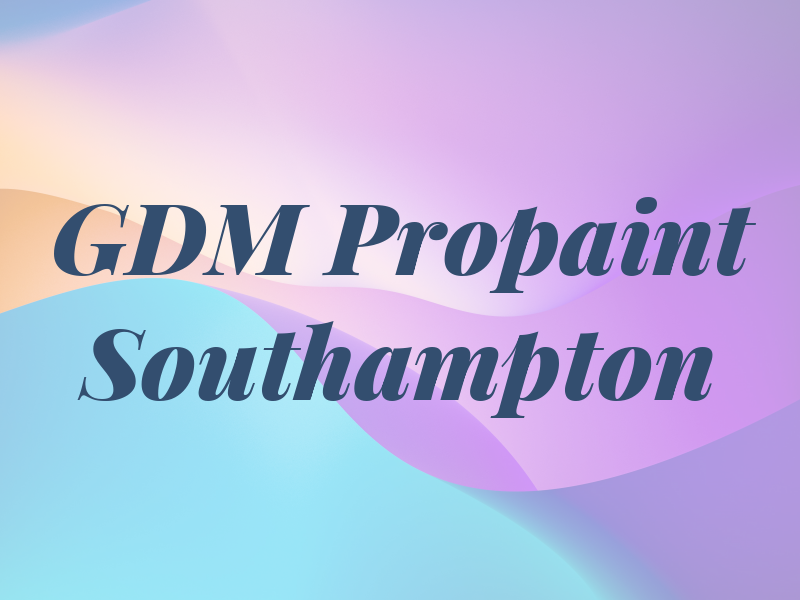 GDM Propaint Southampton